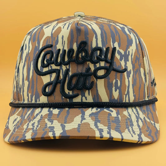 OLD CAMO “COWBOY HAT” - COWBOY REVOLUTION 5-PANEL PERFORMANCE HAT