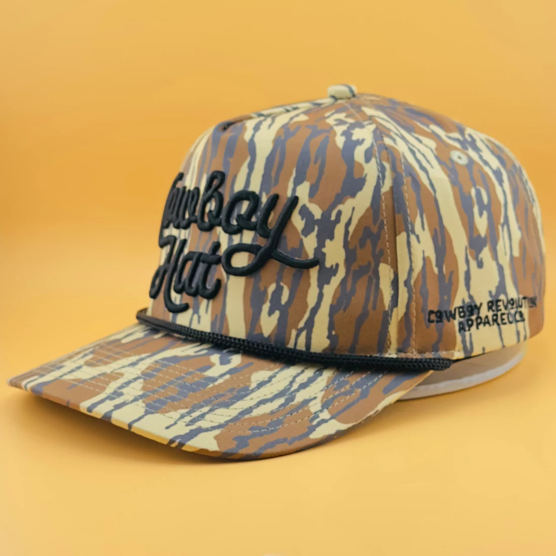 OLD CAMO “COWBOY HAT” - COWBOY REVOLUTION 5-PANEL PERFORMANCE HAT