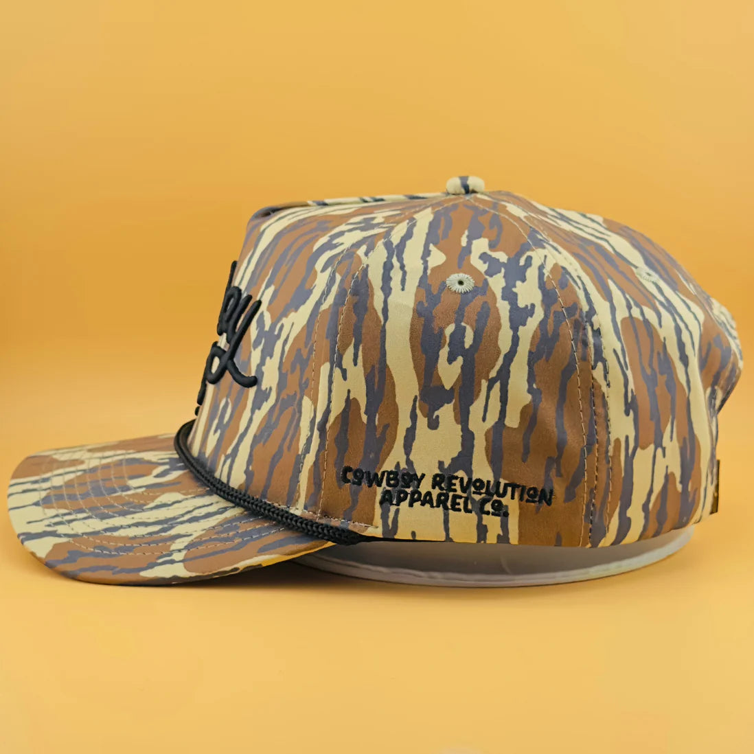 OLD CAMO “COWBOY HAT” - COWBOY REVOLUTION 5-PANEL PERFORMANCE HAT