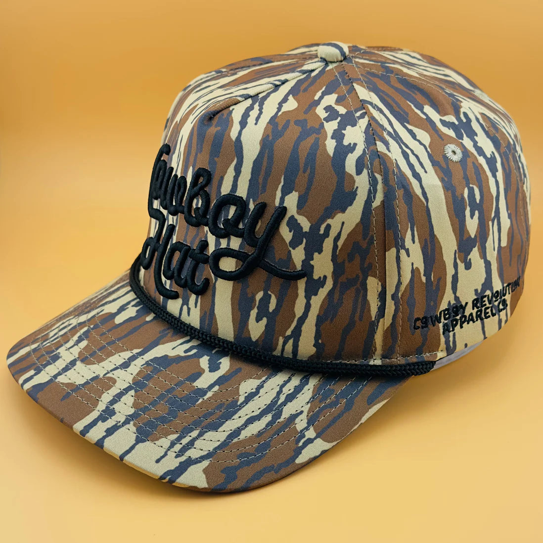 OLD CAMO “COWBOY HAT” - COWBOY REVOLUTION 5-PANEL PERFORMANCE HAT