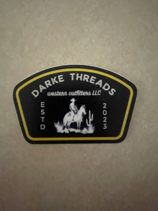 Darke Threads Branded Sticker