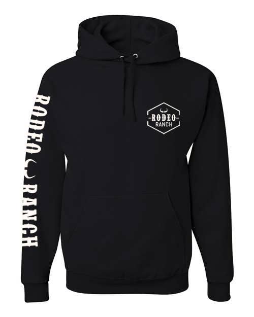 Rodeo Ranch Branding Logo Hoodie Sweatshirt - Black